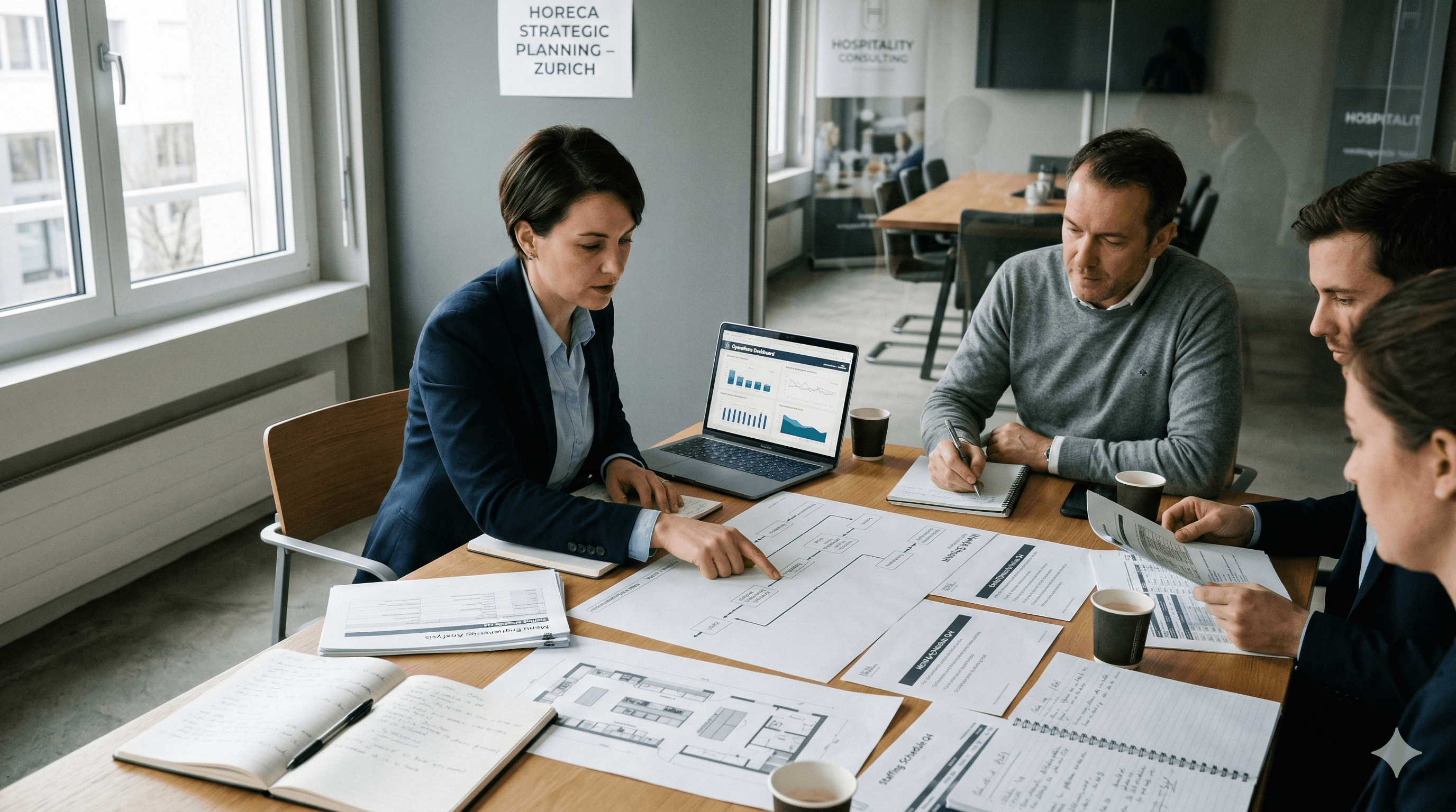 Pianificazione consulenziale per piu sedi Horeca